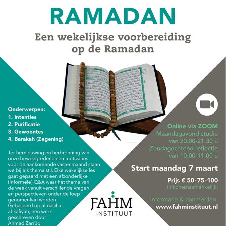 Reflectieve voorbereiding Ramadan