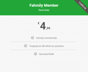 Fahmily member maandabonnement