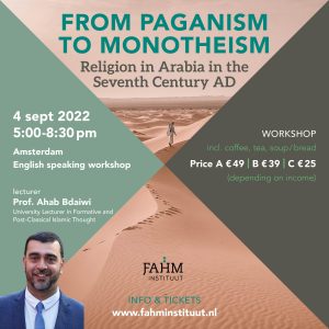 2022-09-04-Workshop From Paganism to Monotheism-Ahab Bdaiwi 2