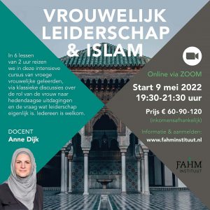 Flyer vierkant_Vrouwelijk Leiderschap & Islam 1080px