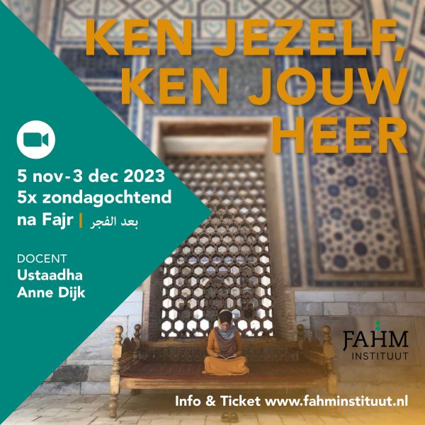 2023-11-05 - Cursus Ken jezelf, ken je Heer - Anne Dijk