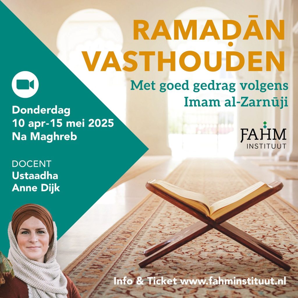 2025-04 - Cursus Hoe houden we ramadan levendig - Anne Dijk