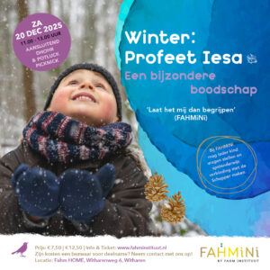 FahMiNi -  Winter 2025 Iesa a.s. – Een bijzondere boodschap